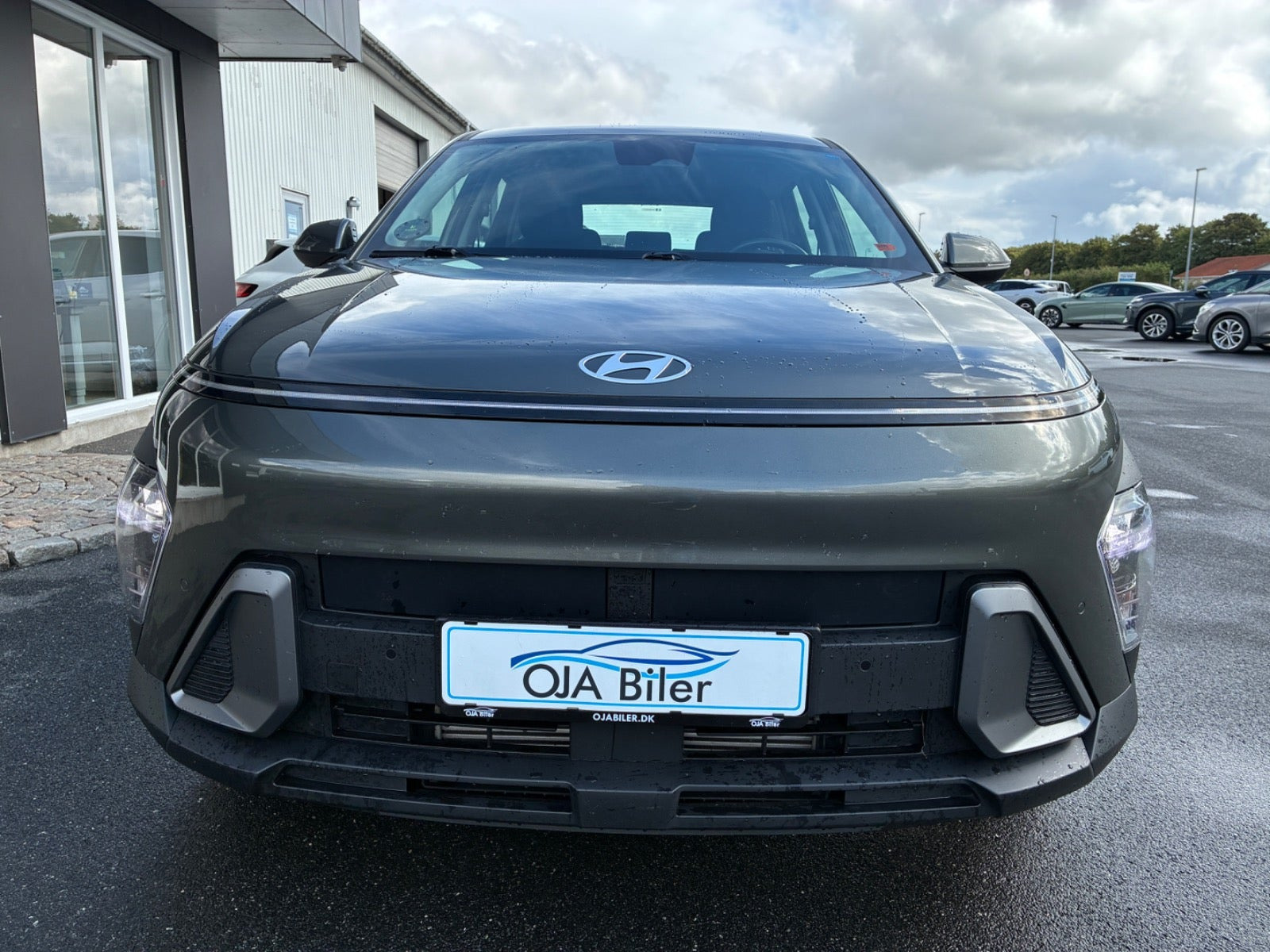 Grøn Hyundai Kona fra 2024