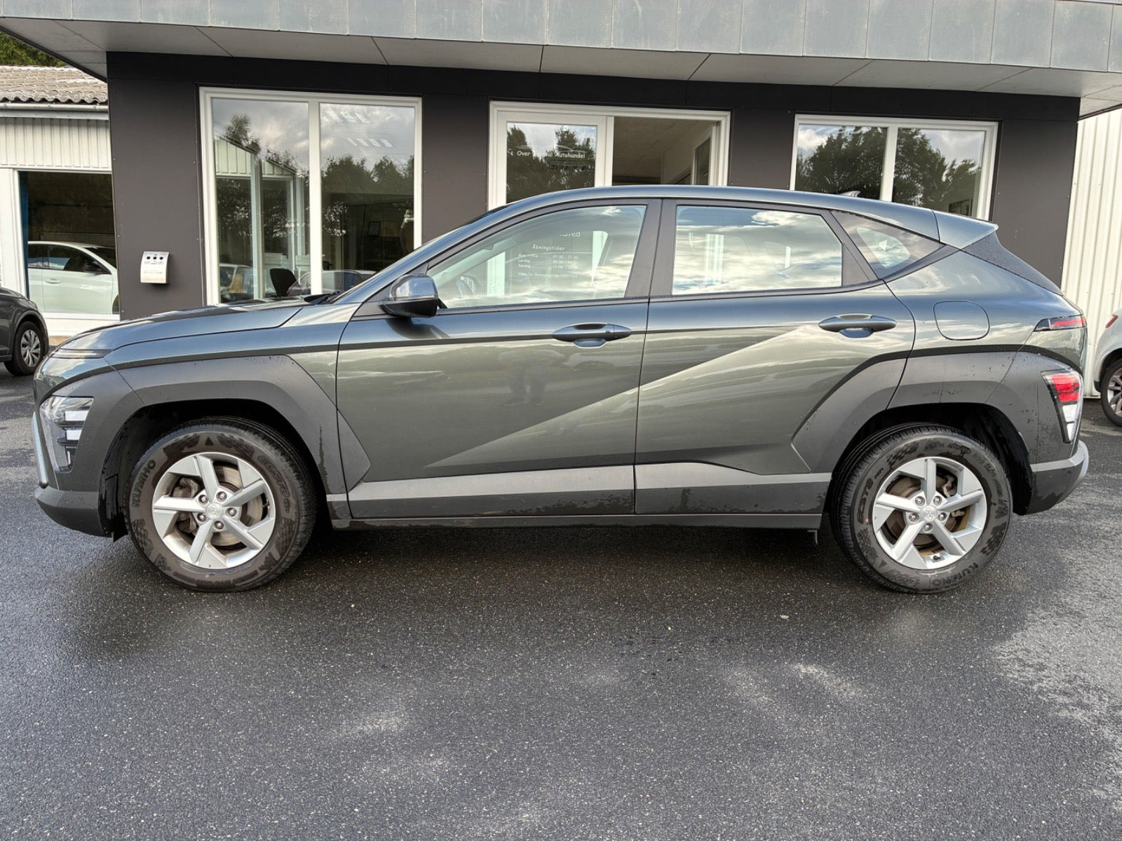 Grøn Hyundai Kona fra 2024