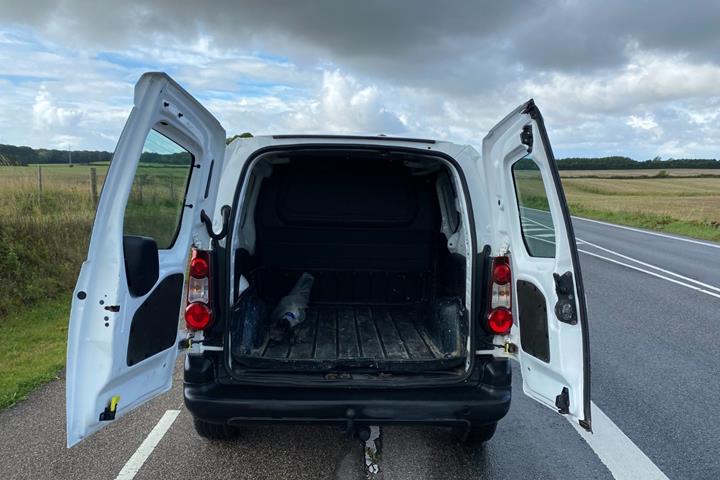 Hvid Citroën Berlingo fra 2015