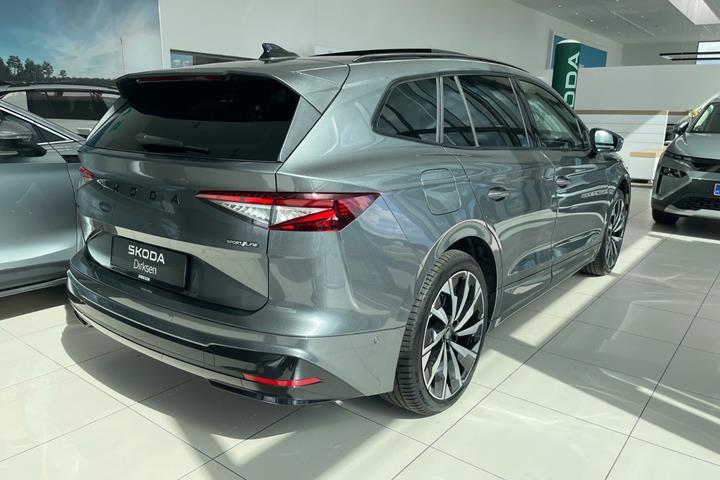 Grå Skoda Enyaq fra 2027