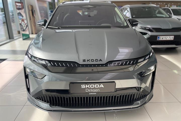 Grå Skoda Enyaq fra 2027