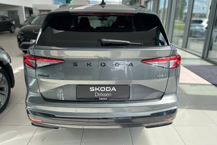 Grå Skoda Enyaq fra 2027