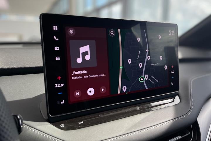 Grå Skoda Enyaq fra 2027
