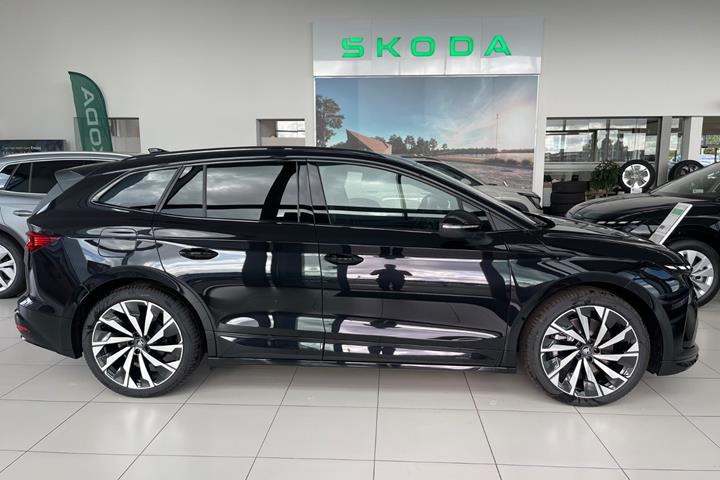 Sort Skoda Enyaq fra 2027