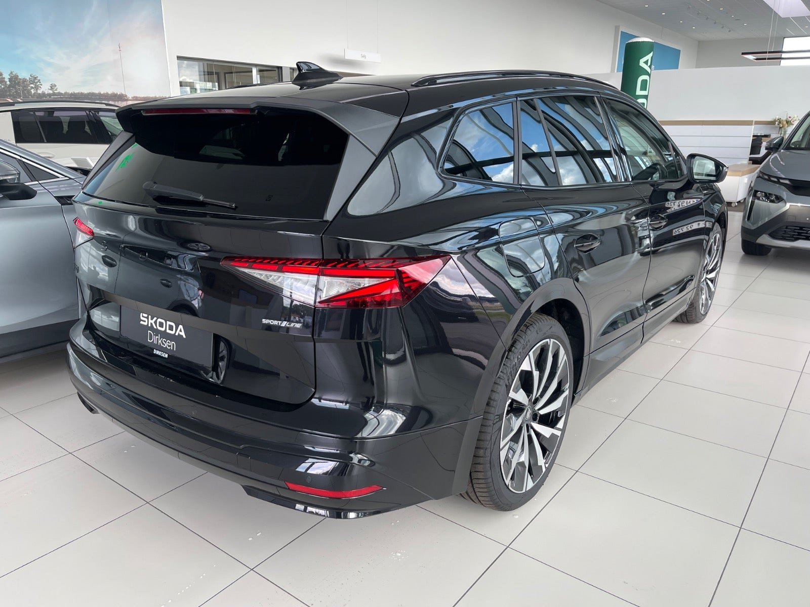 Sort Skoda Enyaq fra 2027