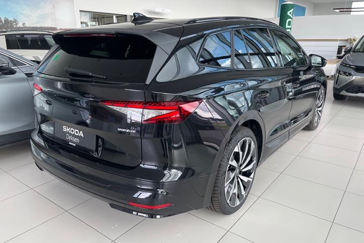 Sort Skoda Enyaq fra 2027