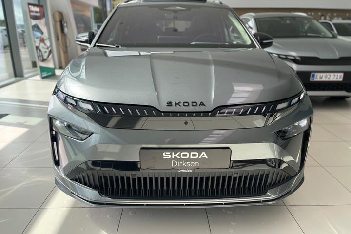 Grå Skoda Enyaq fra 2027