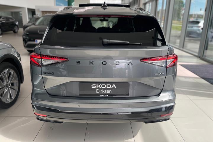 Grå Skoda Enyaq fra 2027