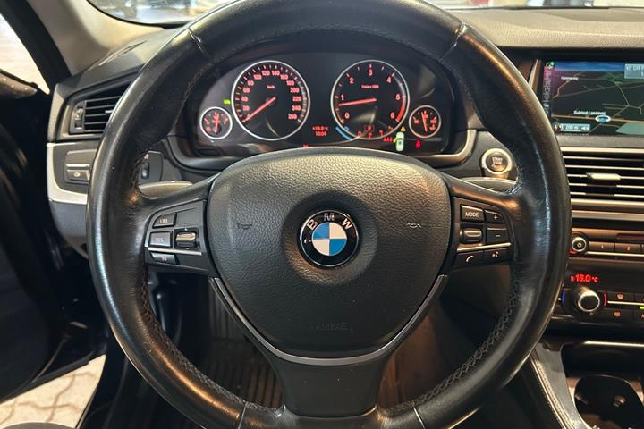 Sort BMW 530d fra 2014