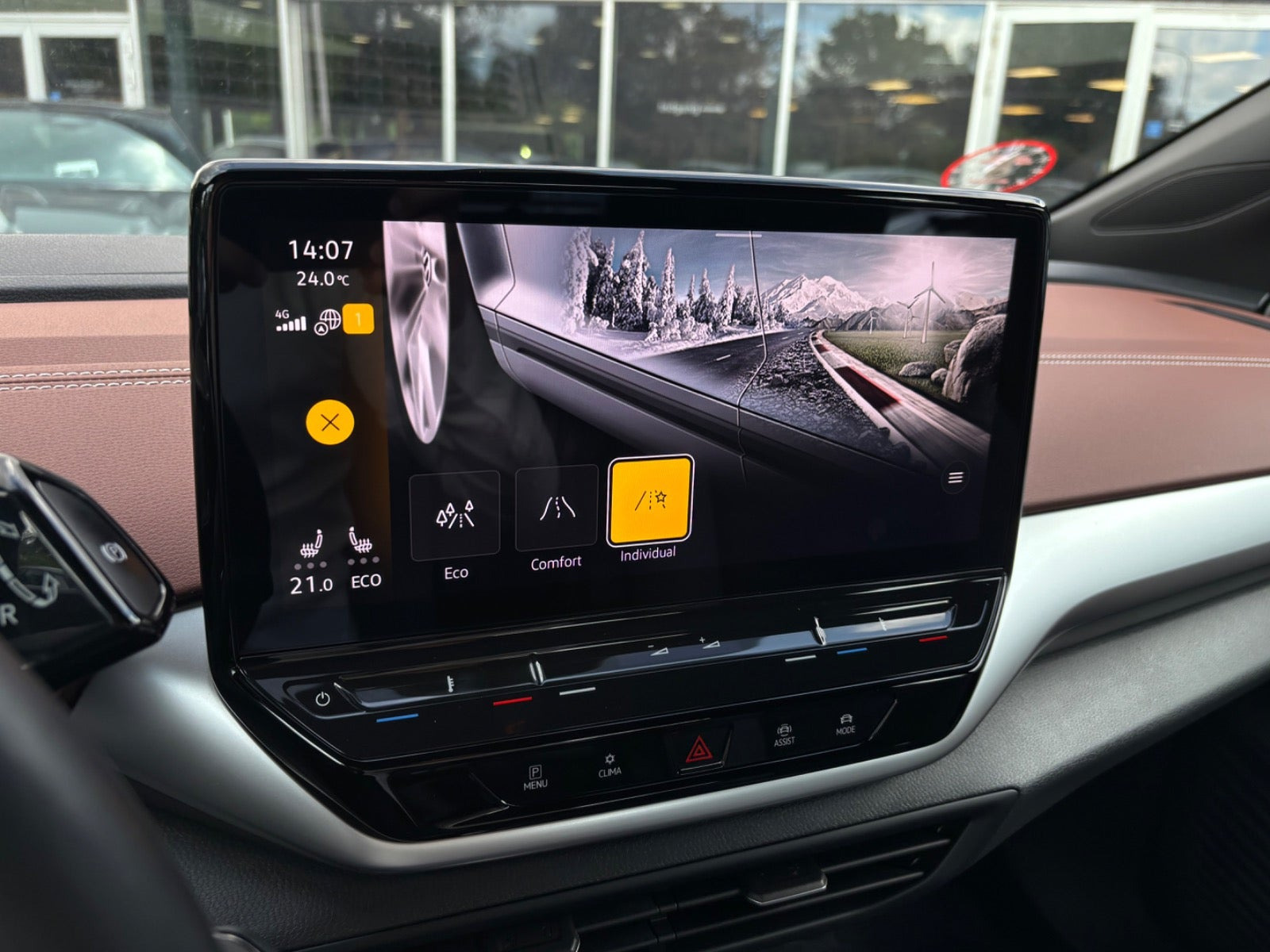Grå VW ID.5 fra 2023