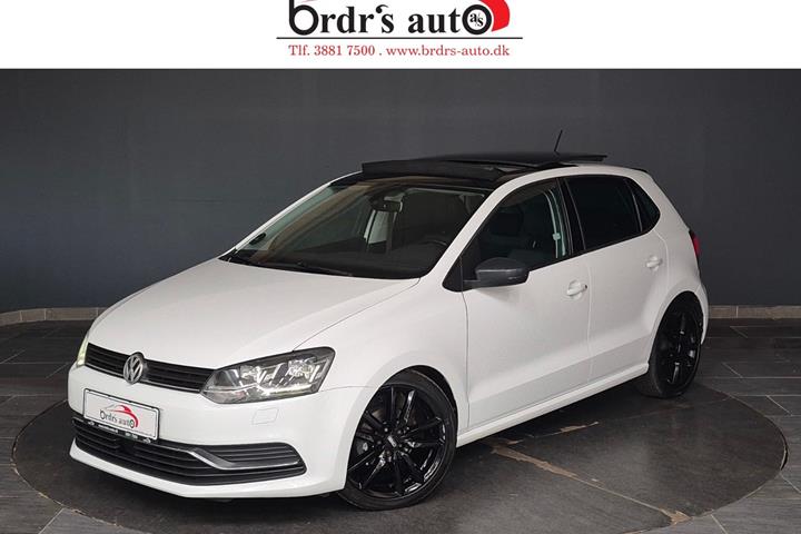 Hvid VW Polo fra 2016