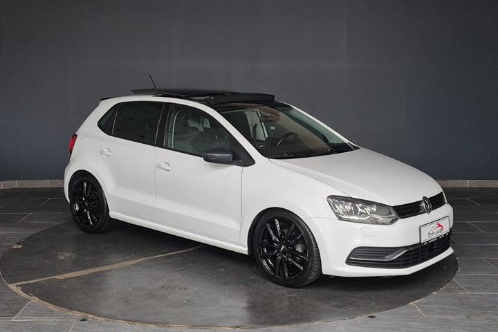 Hvid VW Polo fra 2016