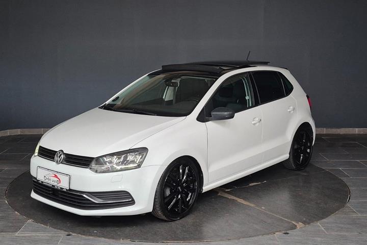 Hvid VW Polo fra 2016