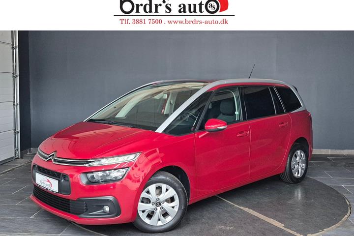 Rød Citroën Grand C4 Picasso fra 2018
