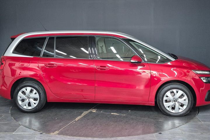 Rød Citroën Grand C4 Picasso fra 2018