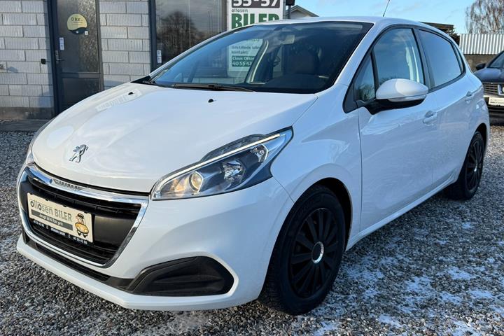 Hvid Peugeot 208 fra 2019