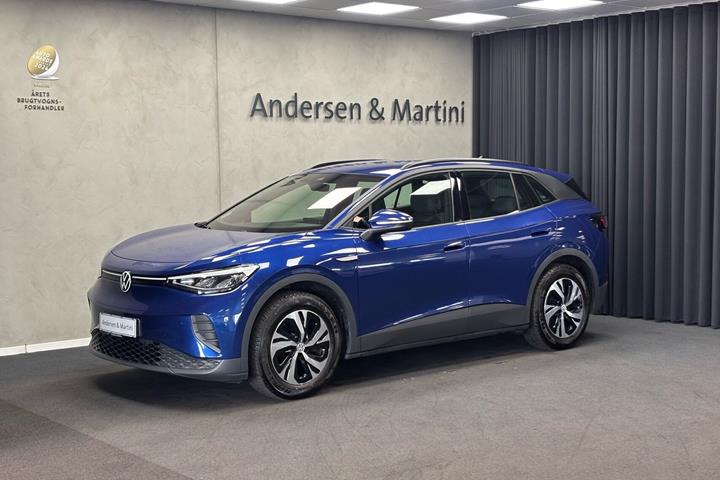 Blå VW ID.4 fra 2021