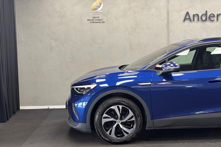 Blå VW ID.4 fra 2021