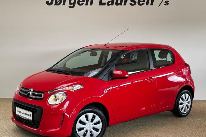 Rød Citroën C1 fra 2019