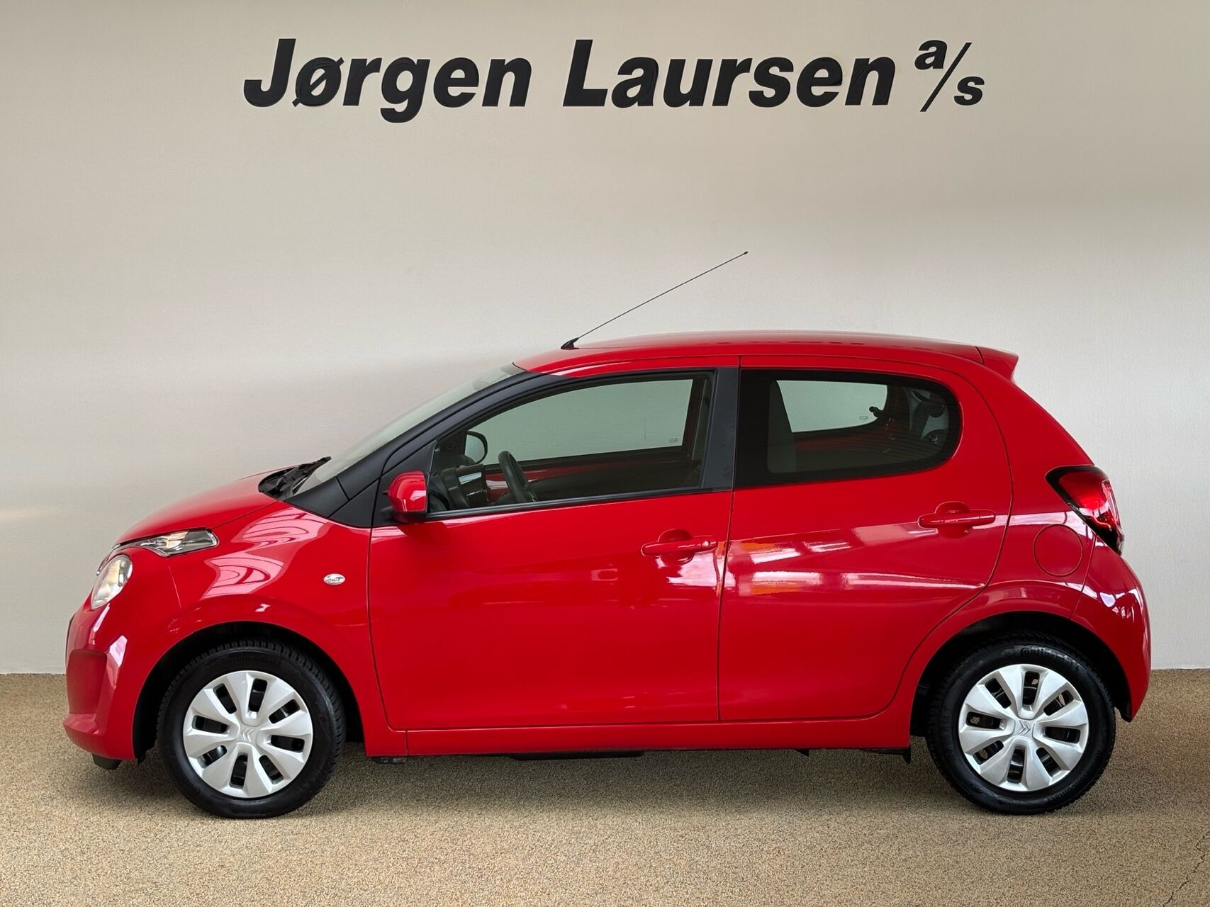 Rød Citroën C1 fra 2019