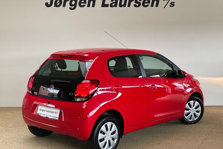 Rød Citroën C1 fra 2019