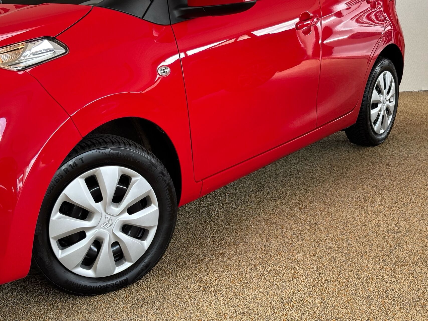 Rød Citroën C1 fra 2019