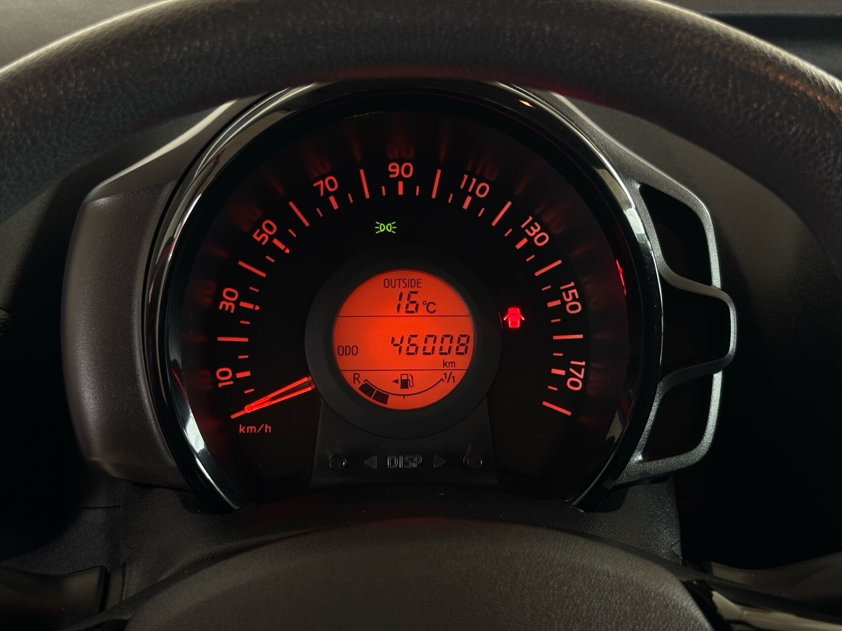 Rød Citroën C1 fra 2019
