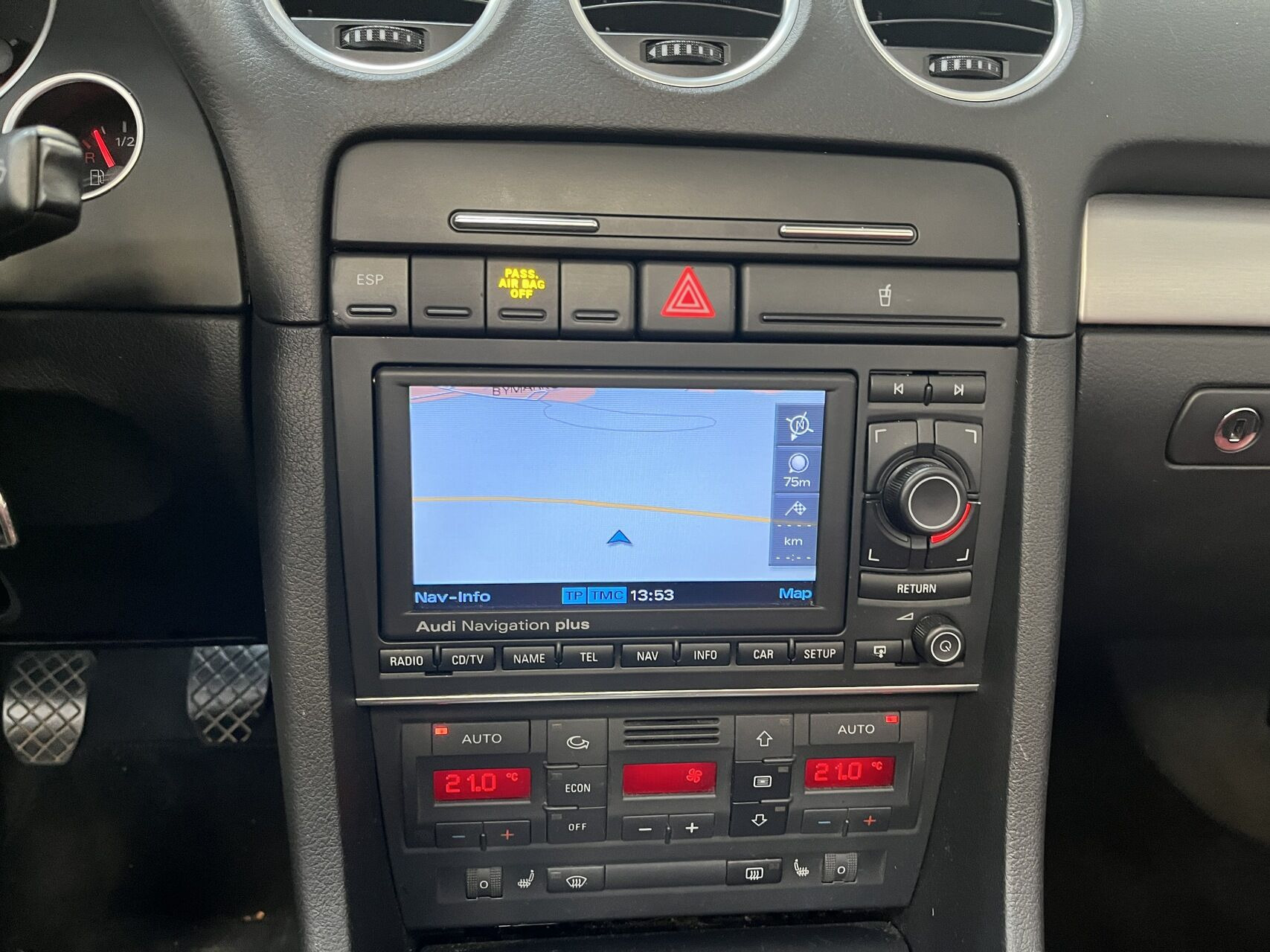 Sort Audi A4 fra 2006
