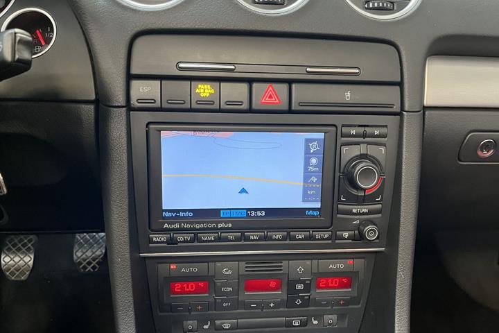 Sort Audi A4 fra 2006