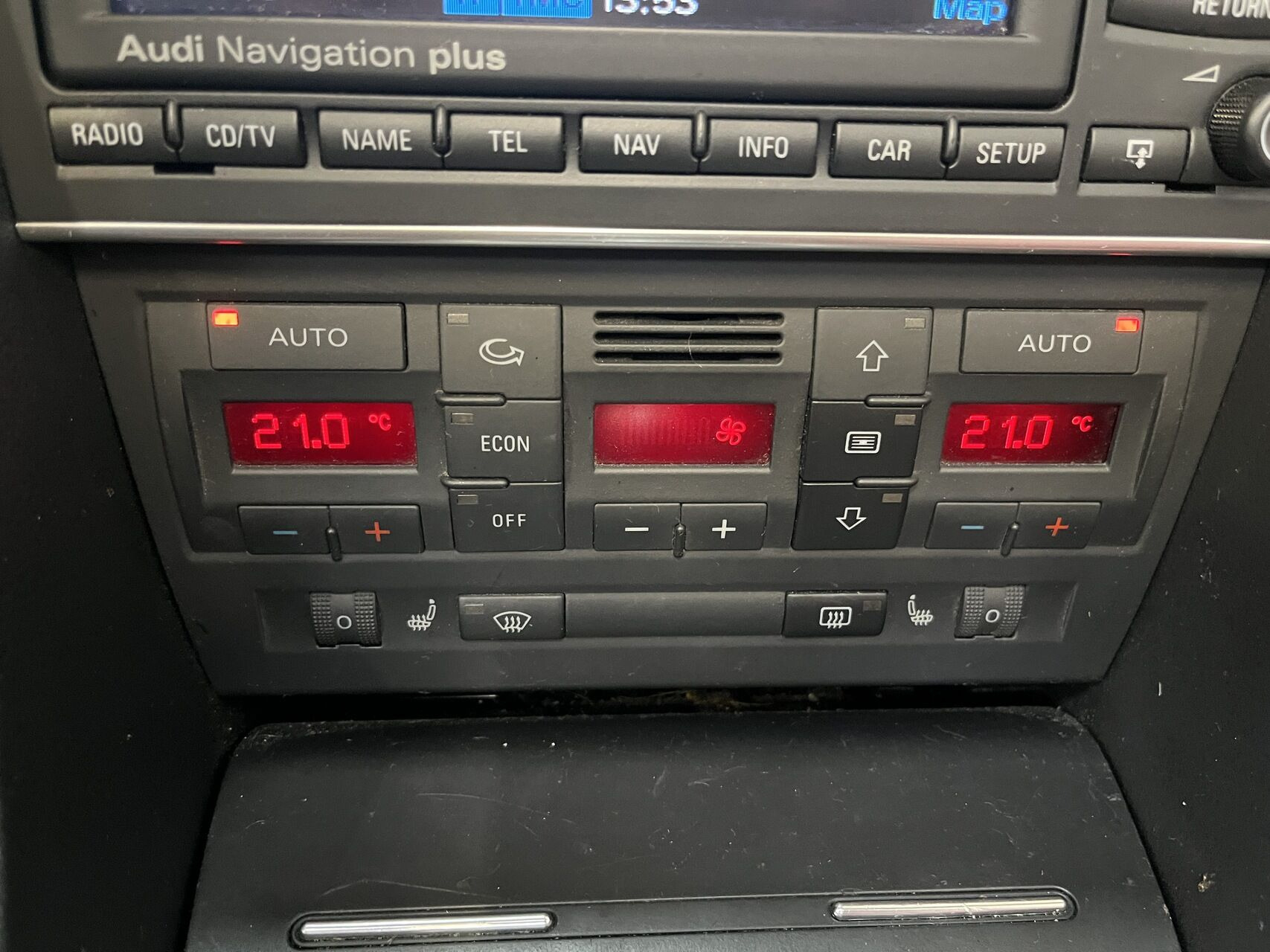 Sort Audi A4 fra 2006