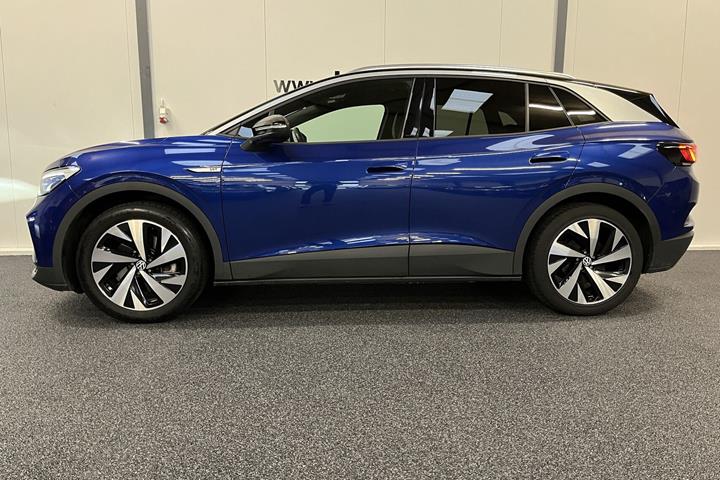 Blå VW ID.4 fra 2021