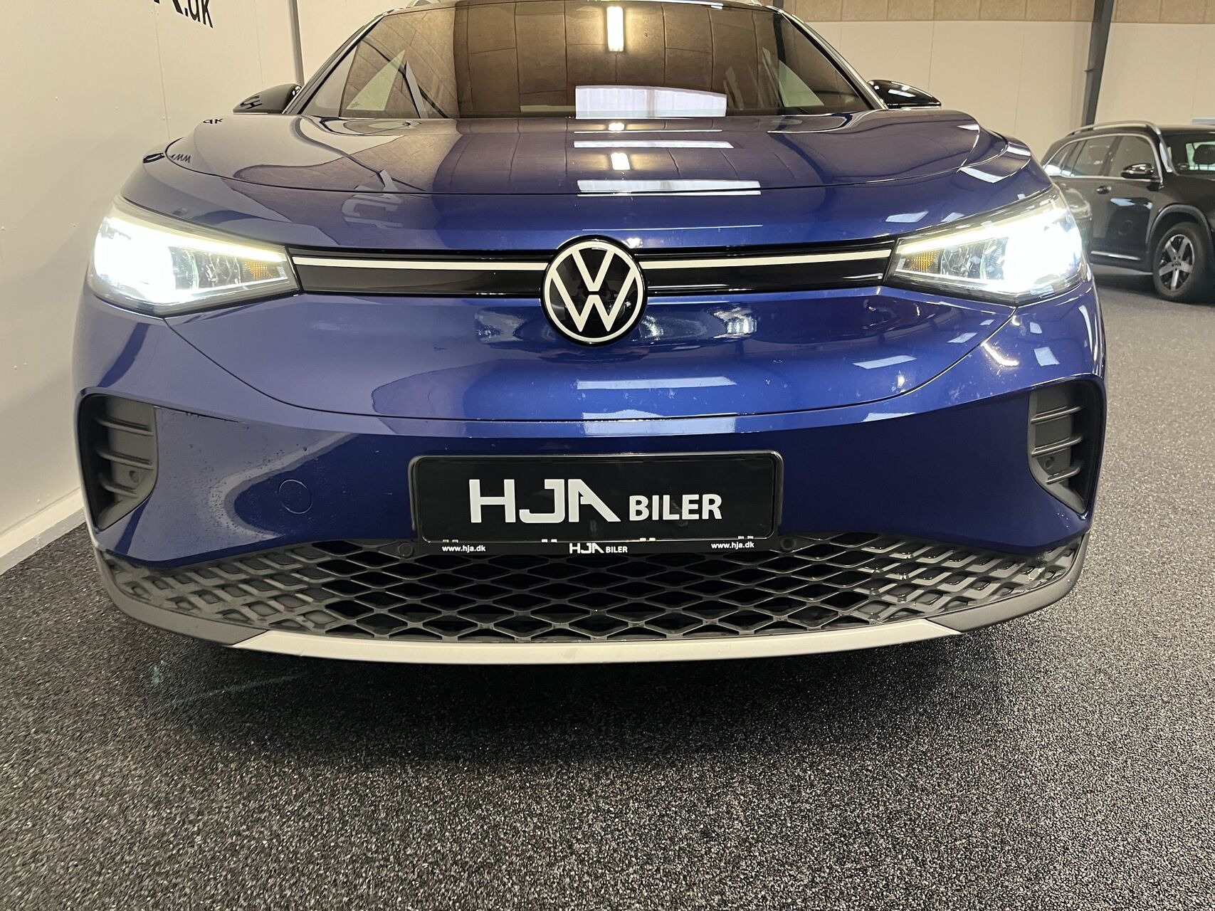 Blå VW ID.4 fra 2021