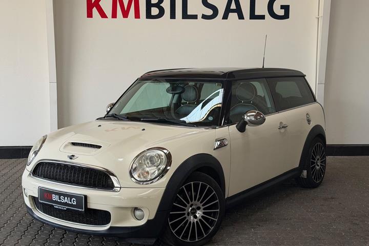 Hvid Mini Clubman Cooper S fra 2007