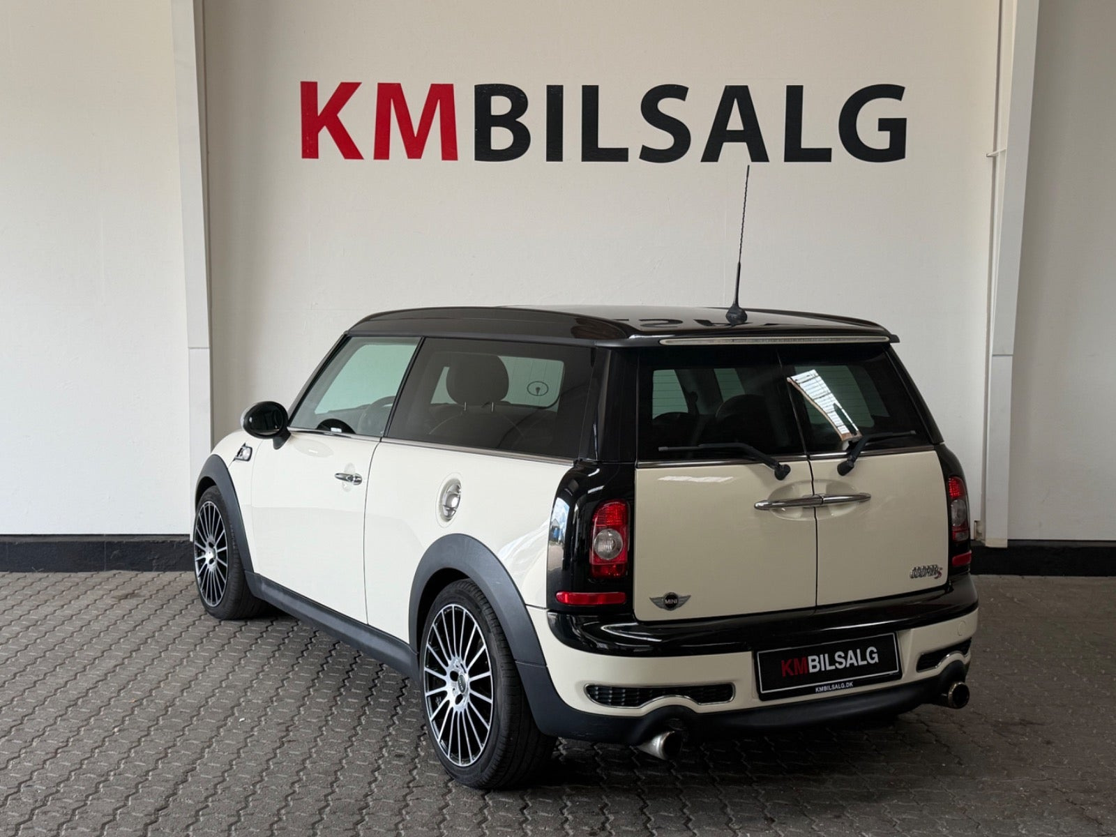 Hvid Mini Clubman Cooper S fra 2007
