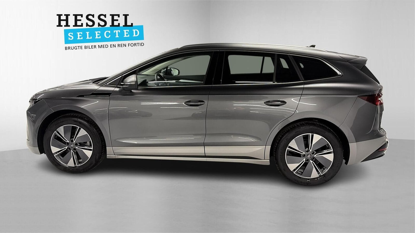 Grå Skoda Enyaq fra 2026