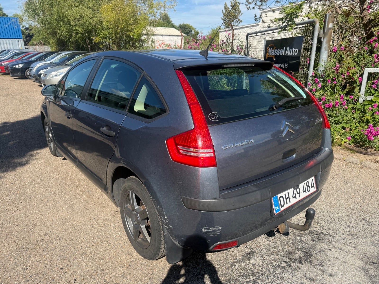Grøn Citroën C4 fra 2008