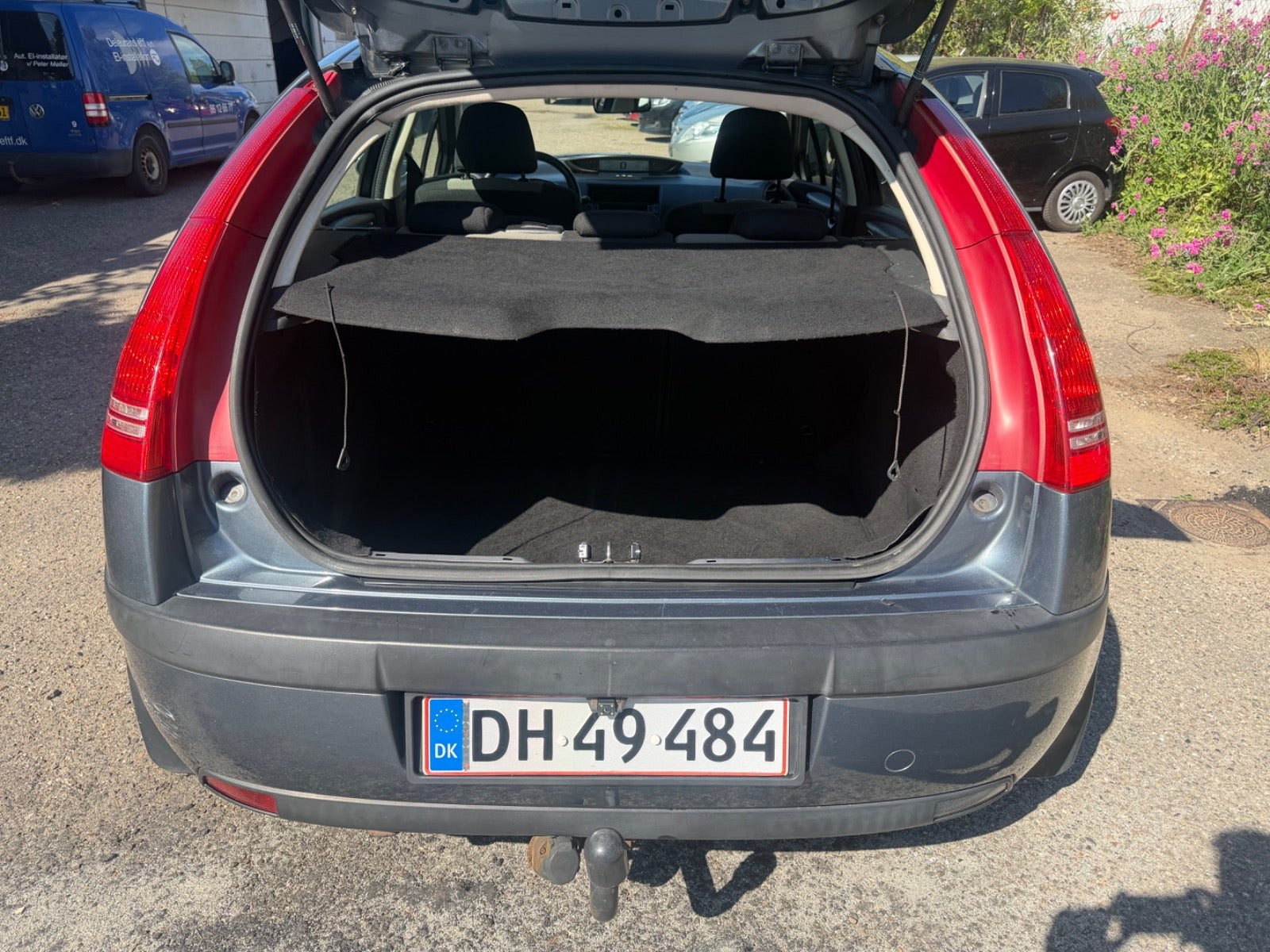 Grøn Citroën C4 fra 2008