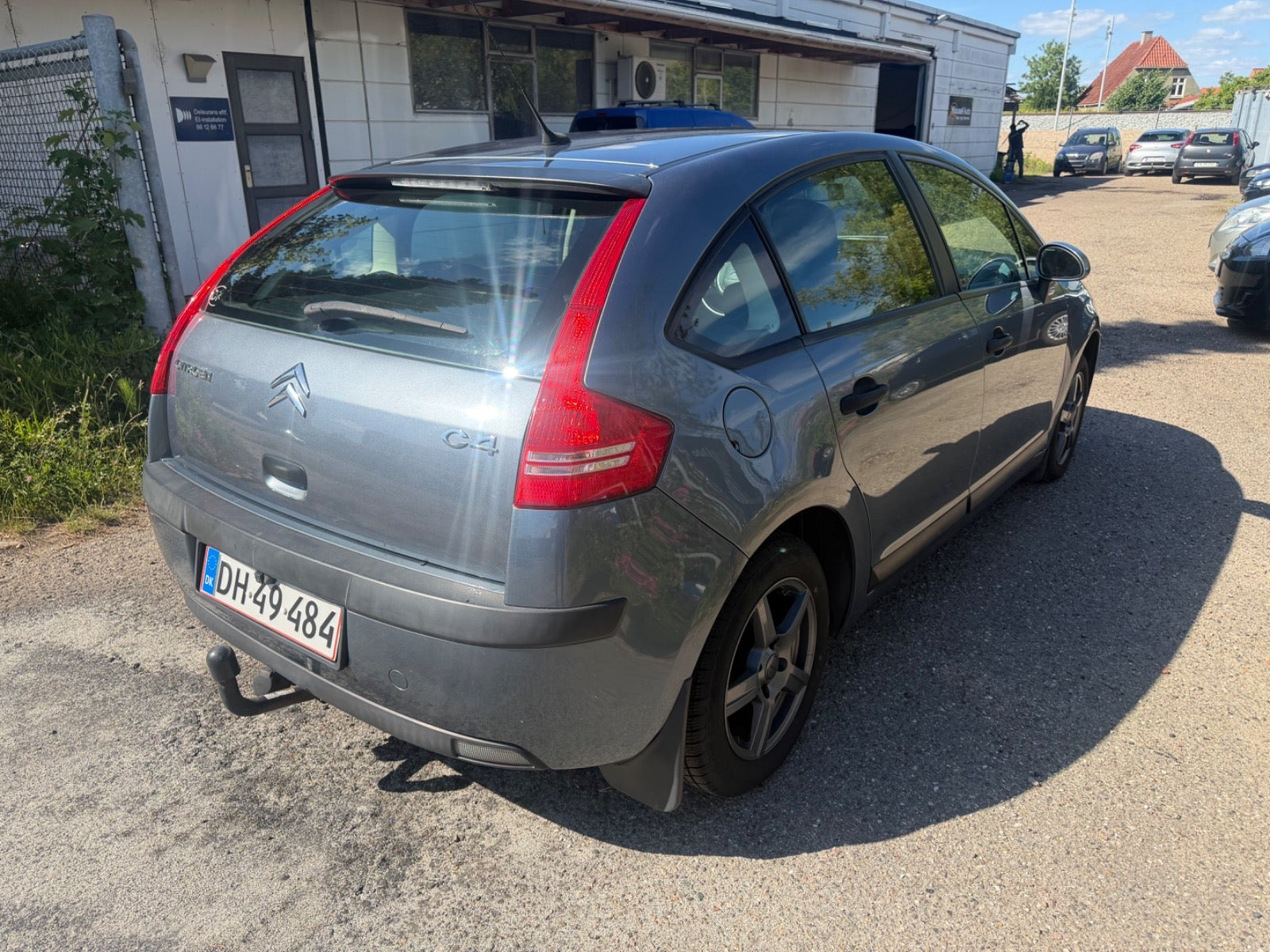 Grøn Citroën C4 fra 2008