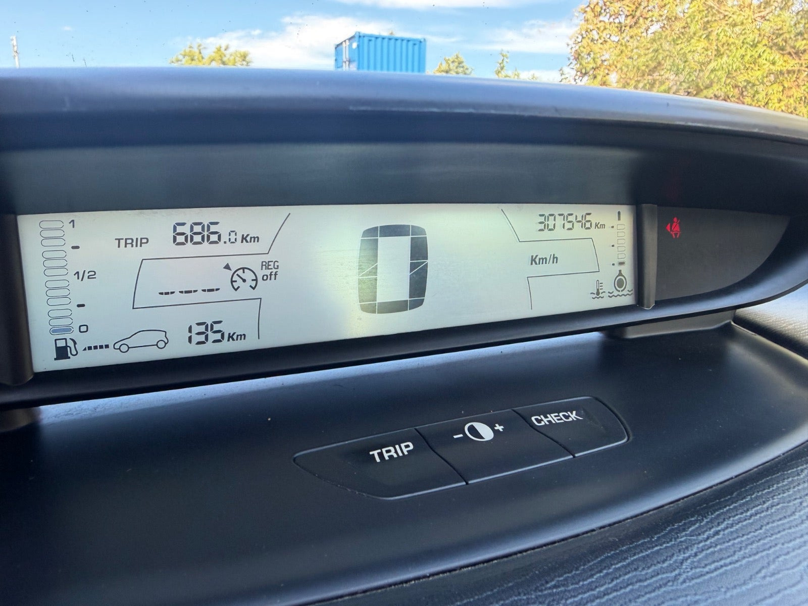 Grøn Citroën C4 fra 2008