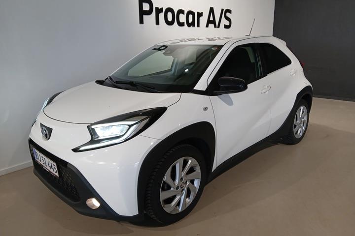 Hvid Toyota Aygo X fra 2022