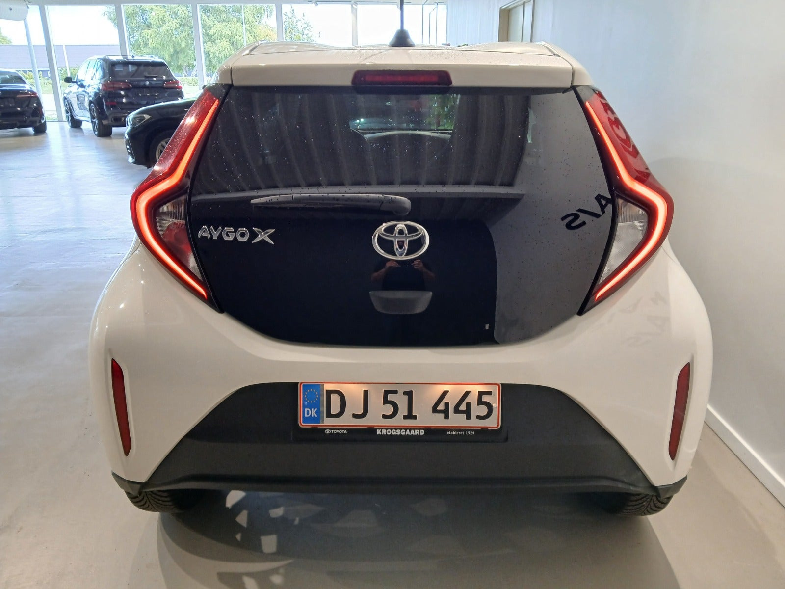 Hvid Toyota Aygo X fra 2022