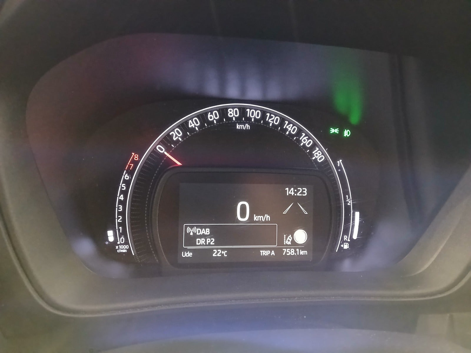 Hvid Toyota Aygo X fra 2022