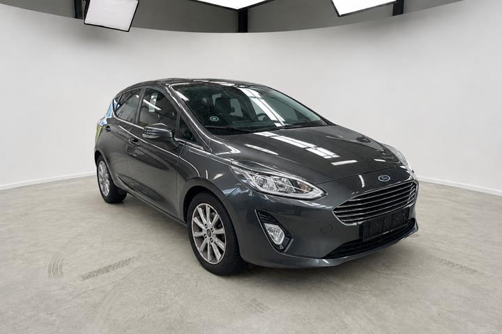 Grå Ford Fiesta fra 2018