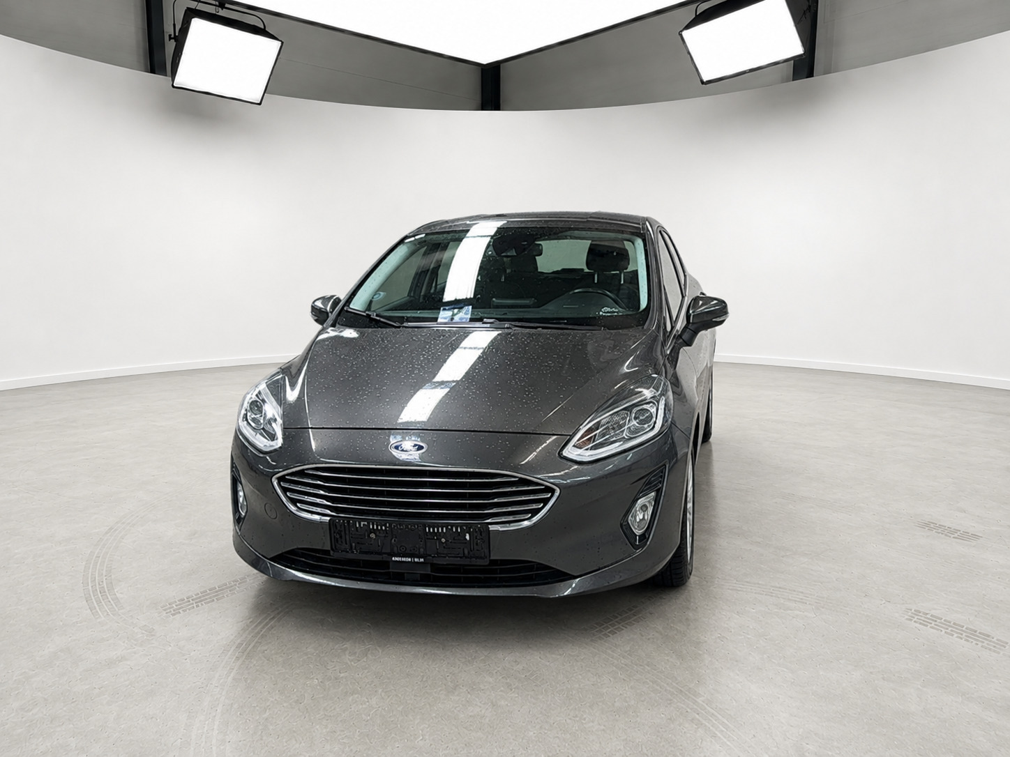 Grå Ford Fiesta fra 2018
