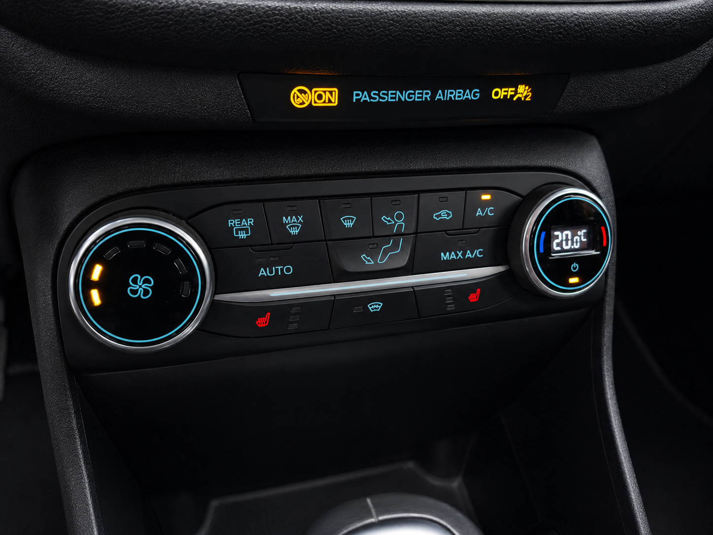 Grå Ford Fiesta fra 2018