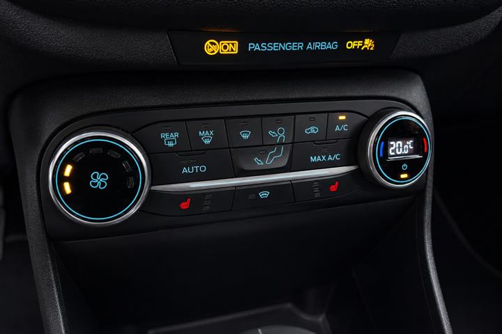 Grå Ford Fiesta fra 2018