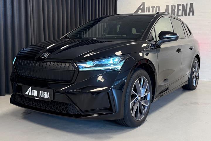 Sort Skoda Enyaq fra 2021