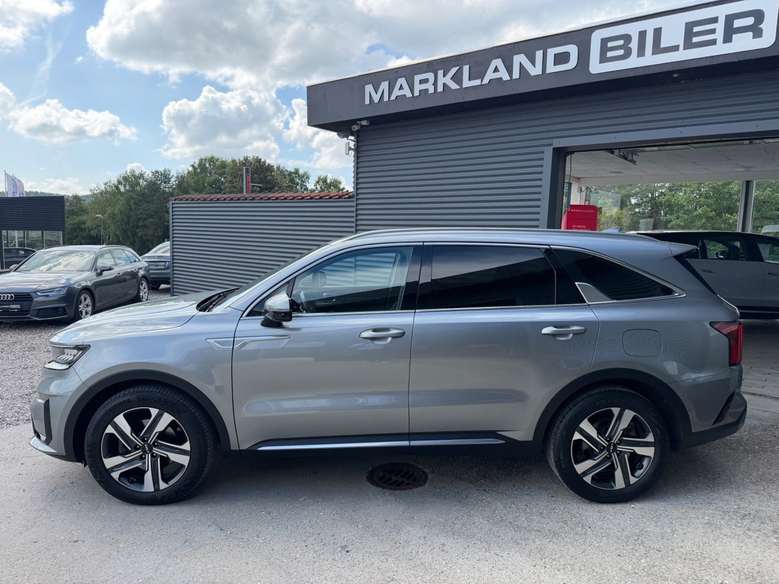 Grå Kia Sorento fra 2022