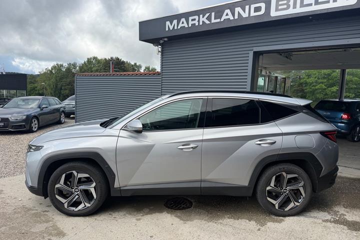 Sølv Hyundai Tucson fra 2022