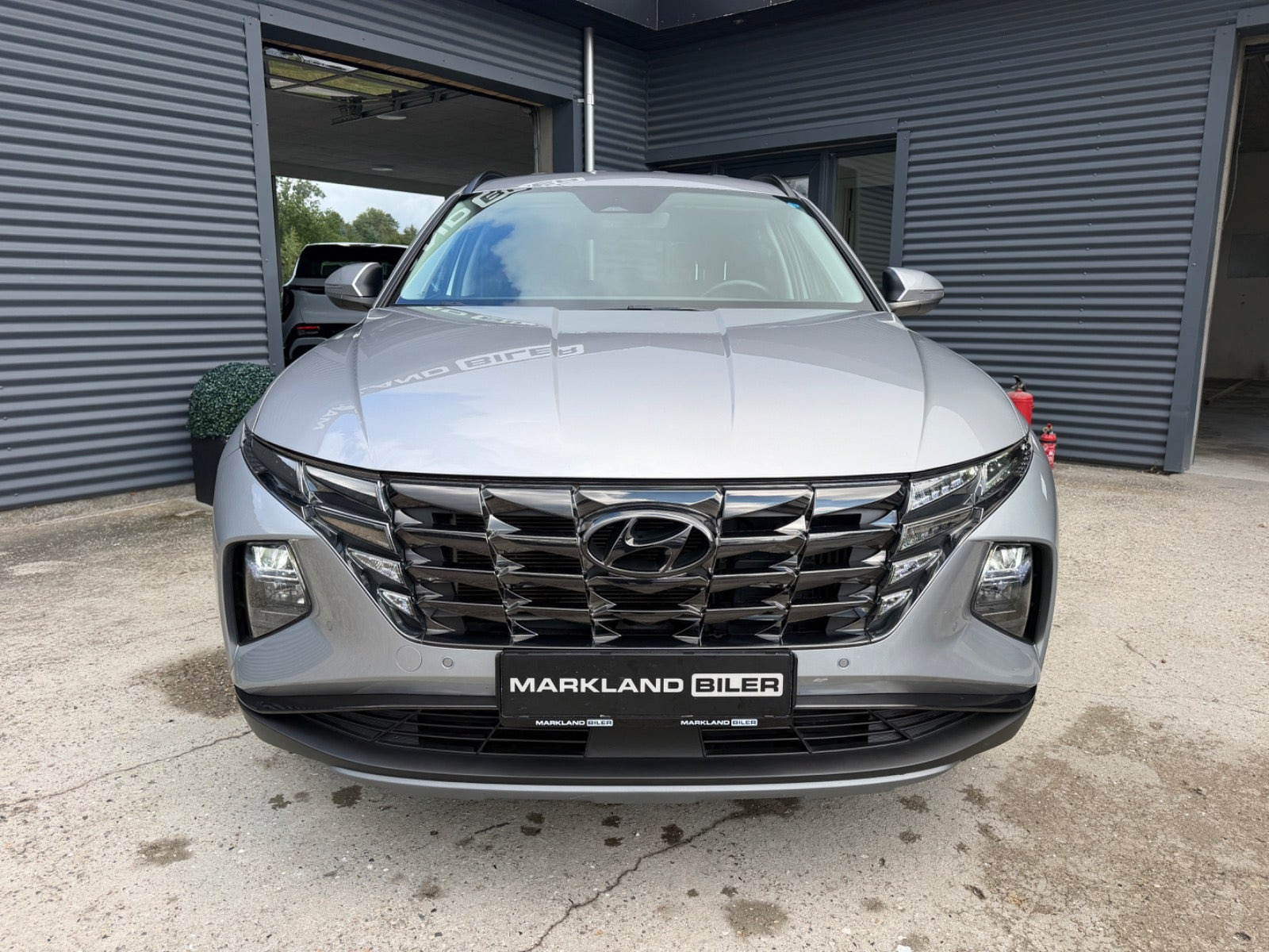 Sølv Hyundai Tucson fra 2022